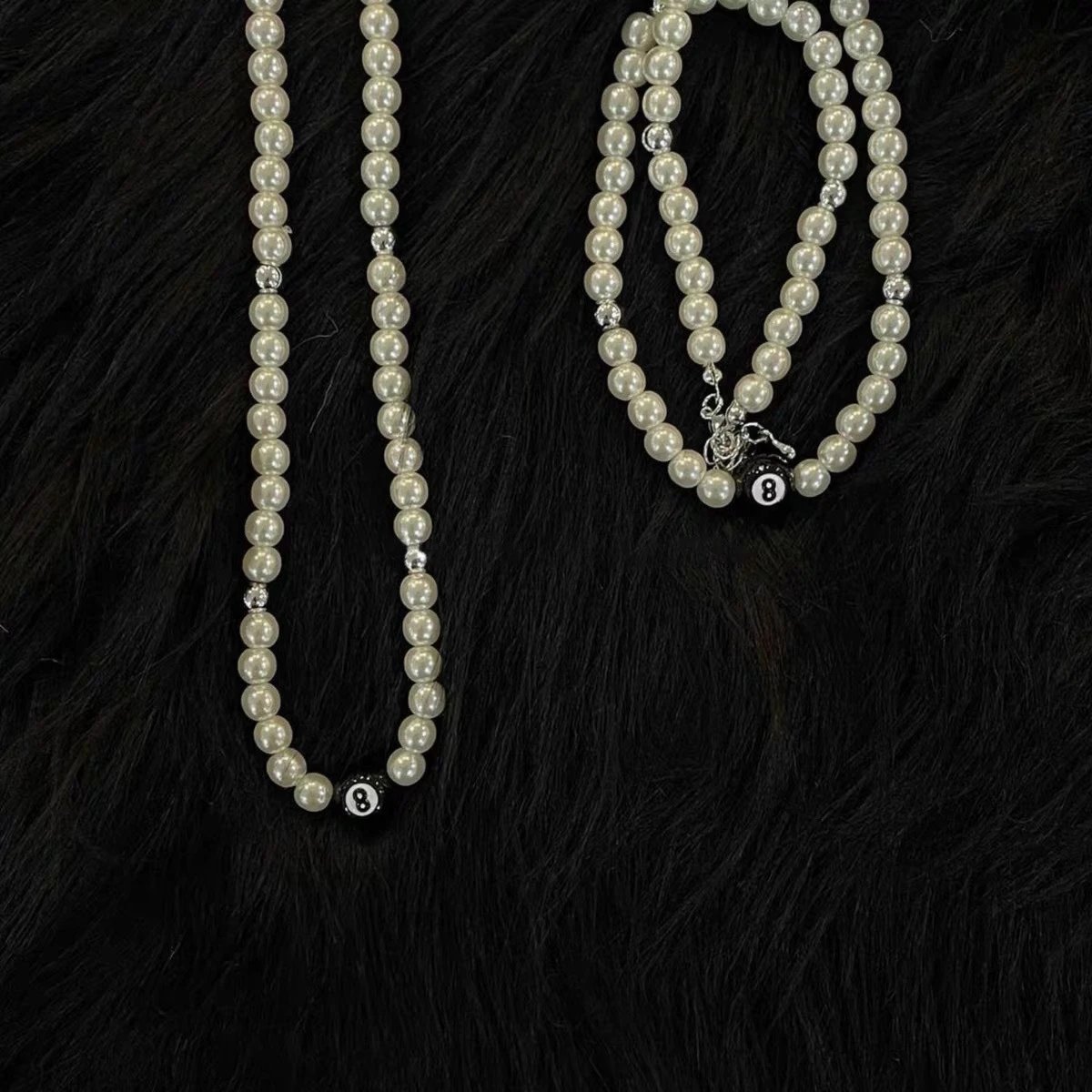 Stussy Bowling Beads Necklace