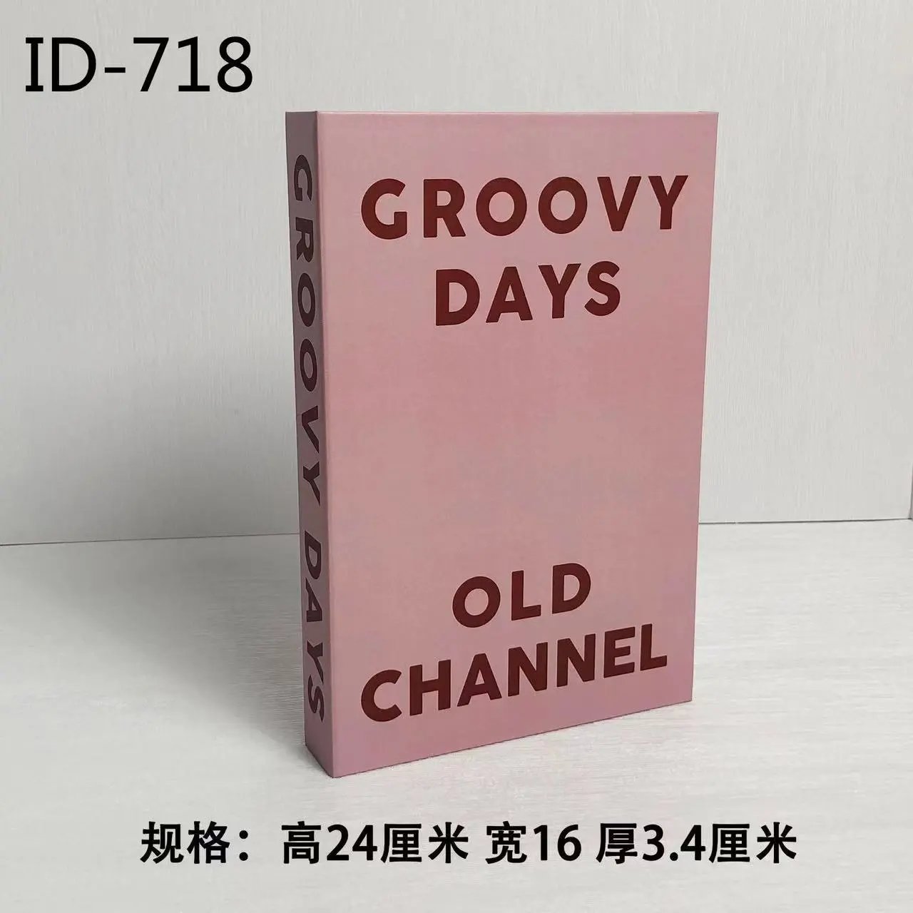 Design Old Channel Groovy Days Pink Storage Box Bags