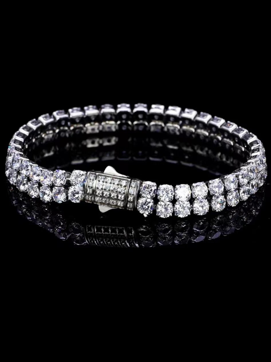 Design Mr. Bling Ice On You Tennis Bracelet Jewelry - 3