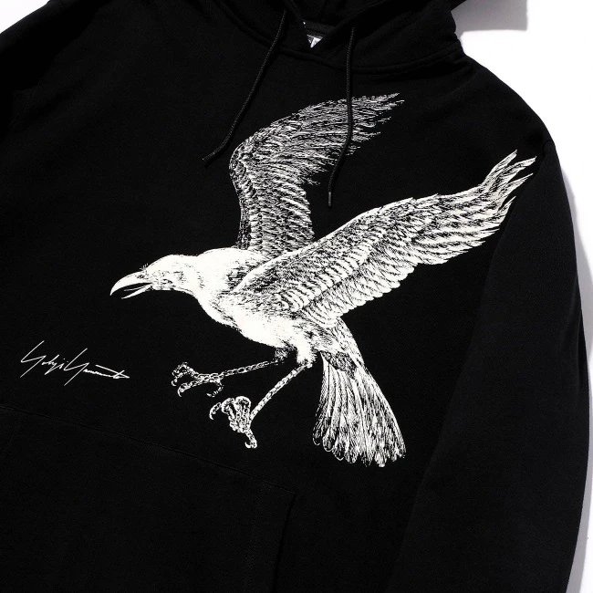 Yohji Yamamato Crow Hoodie · 2
