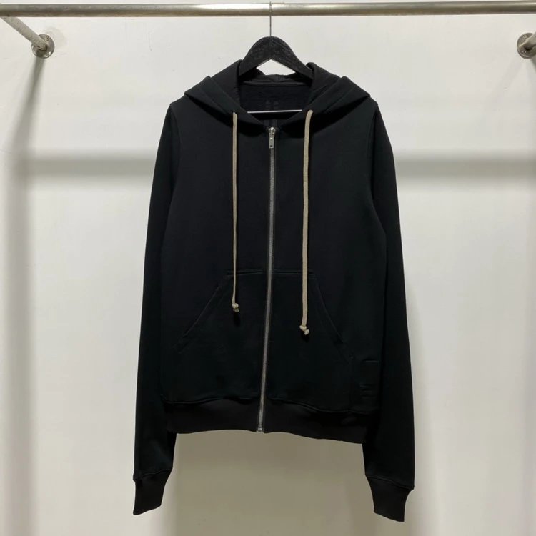 Black Zip-Up Hoodie