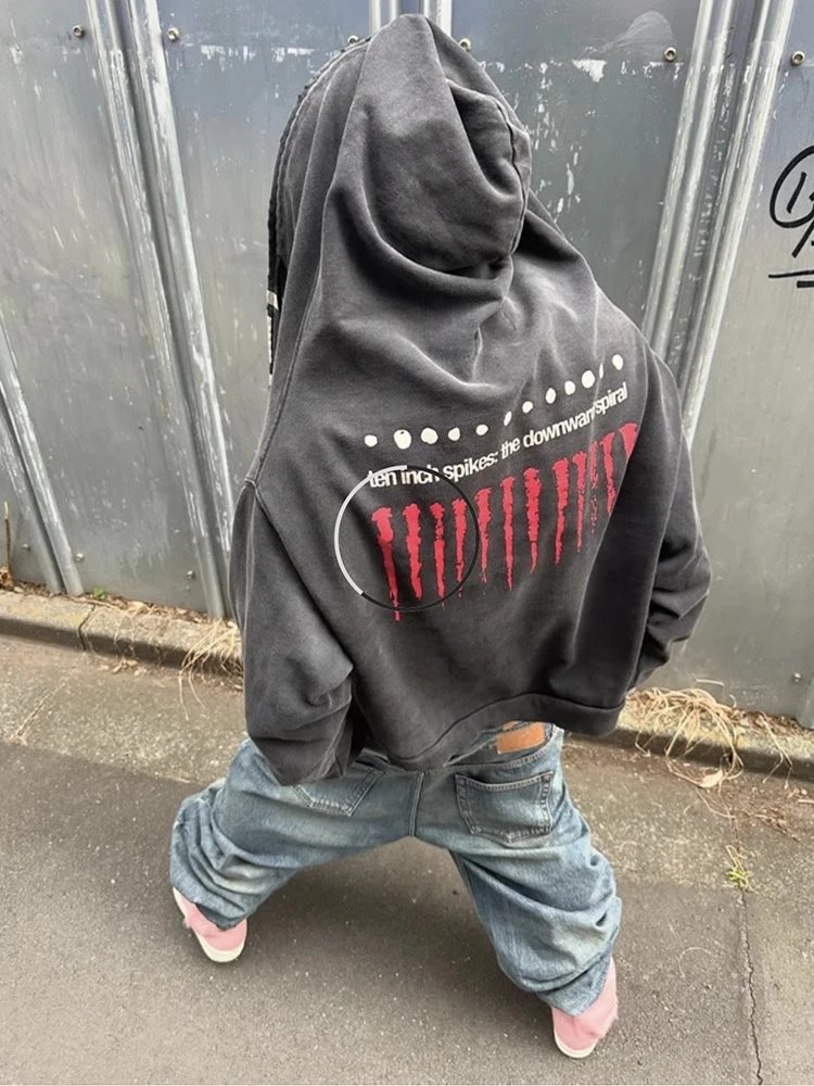 Project G/r Black Gloves Hoodie