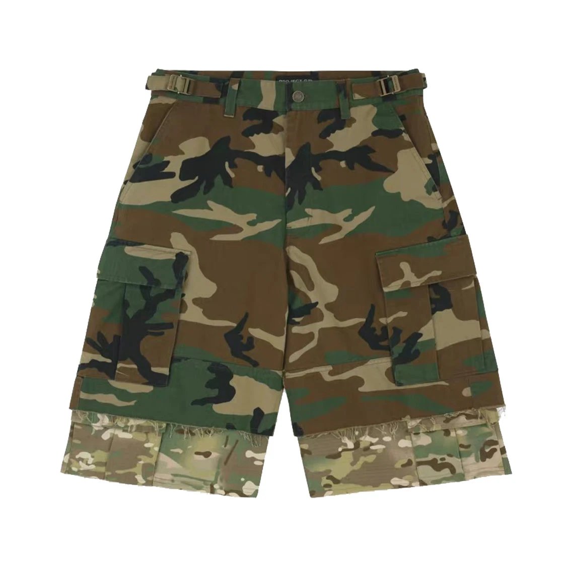 Project Gr Camo Shorts
