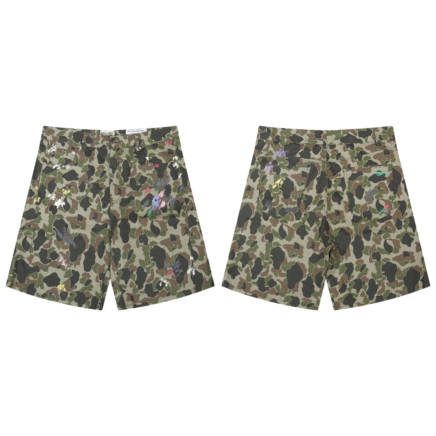 Y661 camouflage shorts