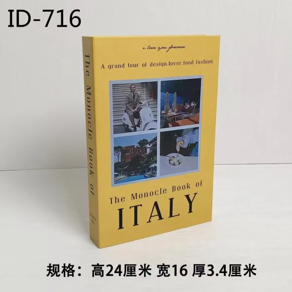 Design The Monocle Book of Italy Yellow Hardcover Book Electronics - 1