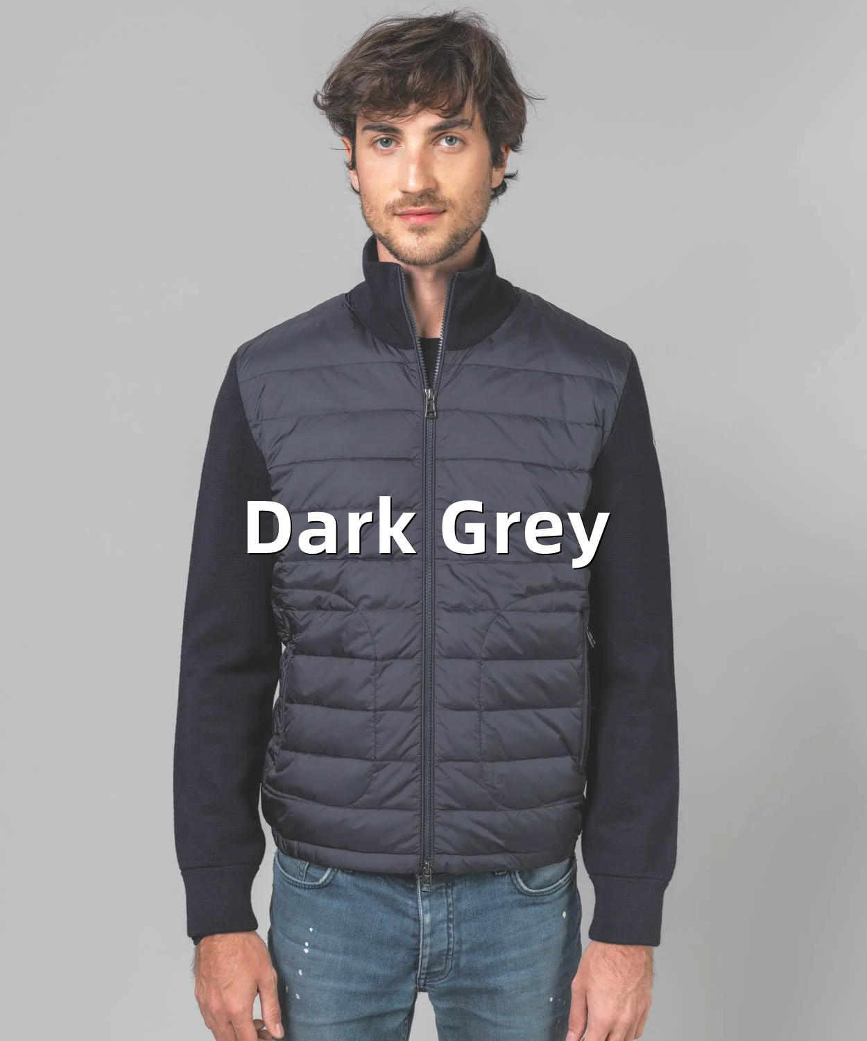 Moncler Down Wool Cardigan Real Goose Filling 4