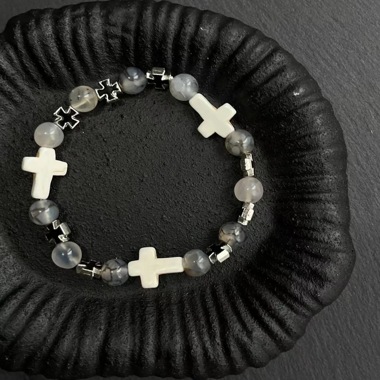 Cgyyds Cross Beads Bracelet 3