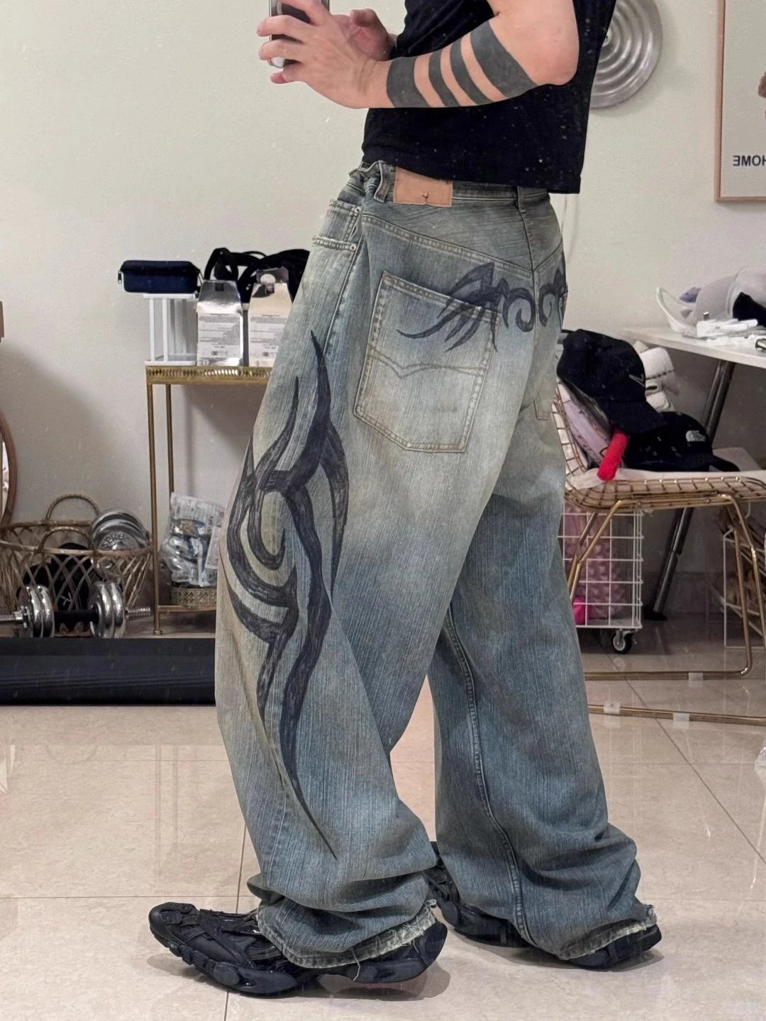 Balenciaga Tribal Jeans