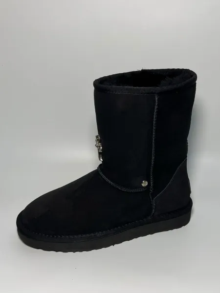 Chrome Hearts Cross Embroidered Suede Boot Brown - 13
