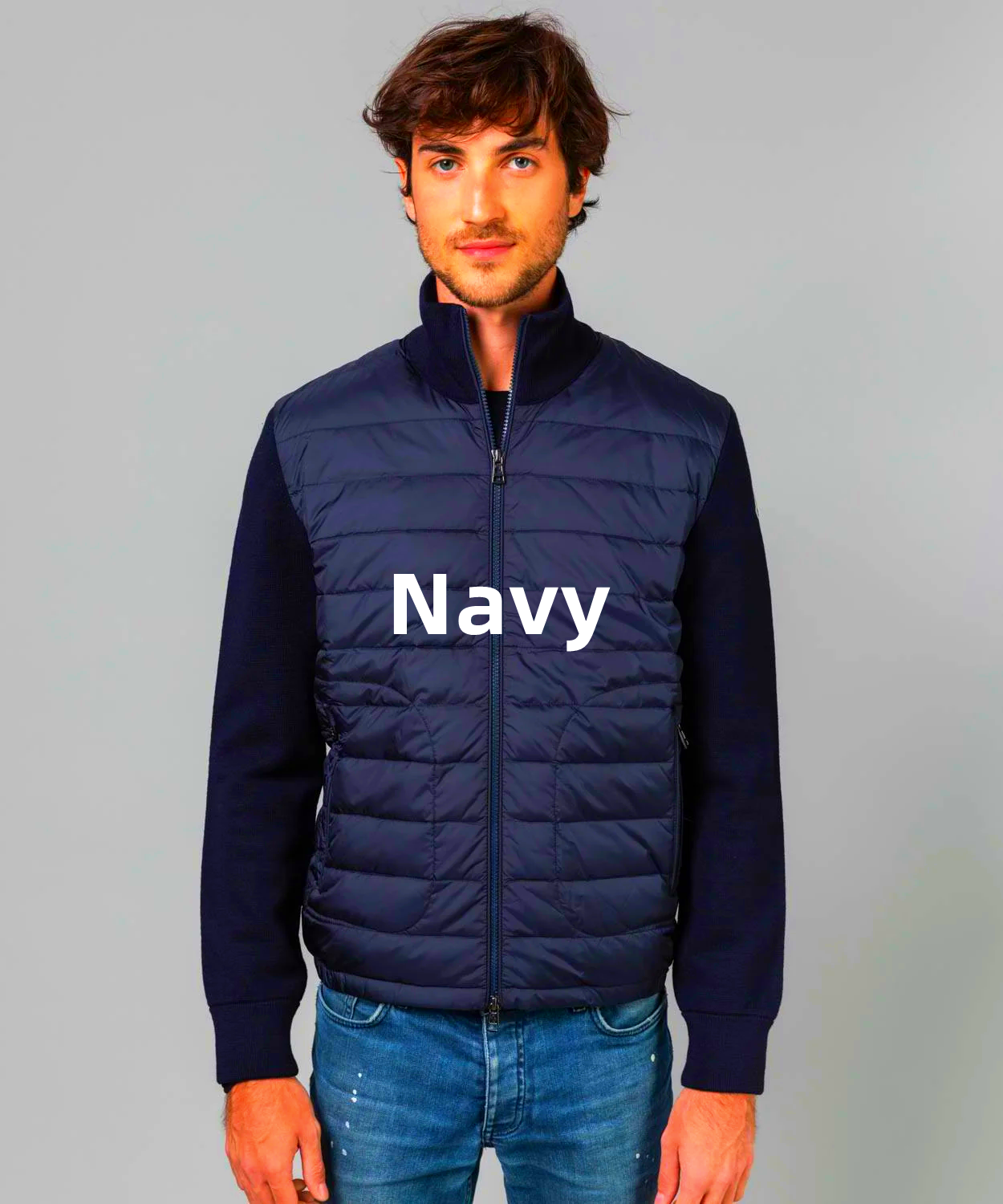 Moncler Down Wool Cardigan Real Goose Filling 3
