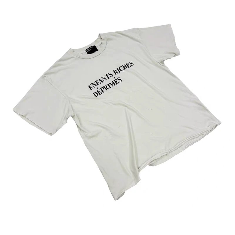 ERD Distressed White Shirt