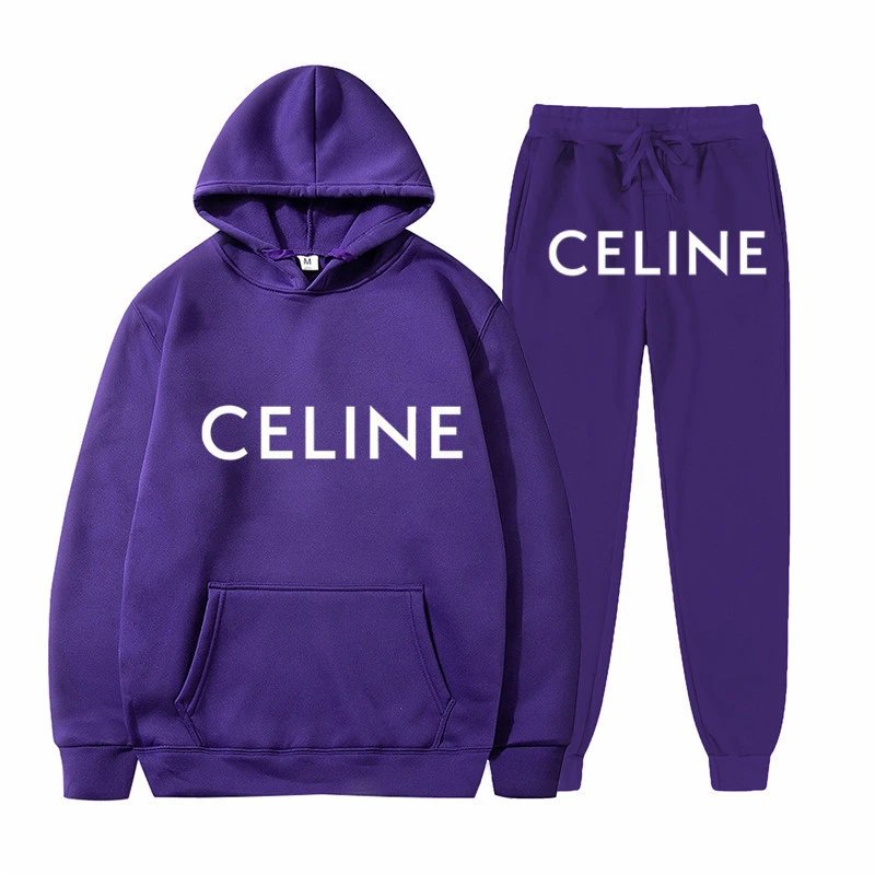 CELINE hoodie suit