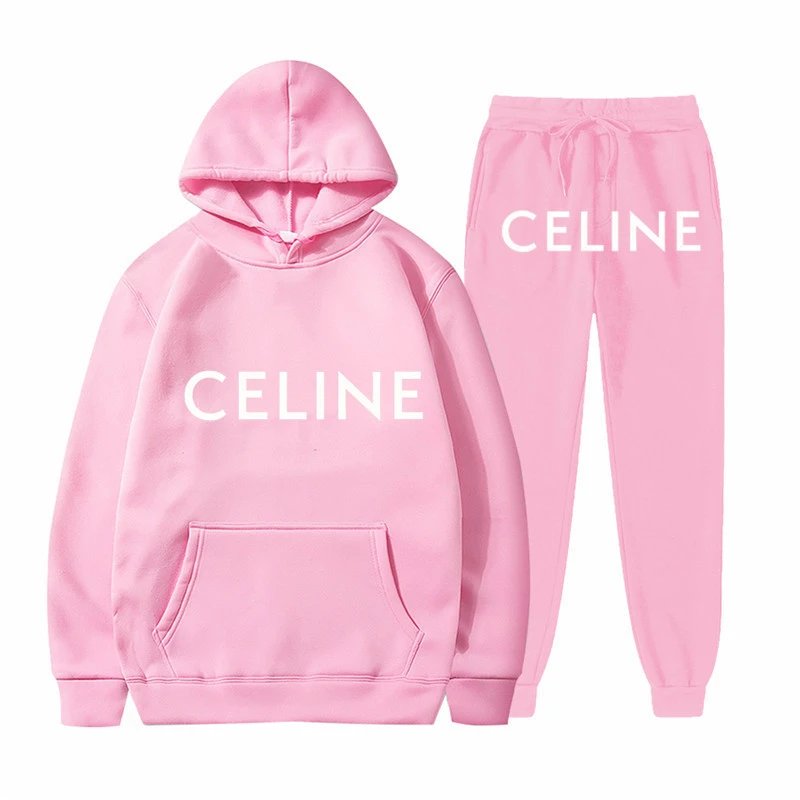 CELINE hoodie suit