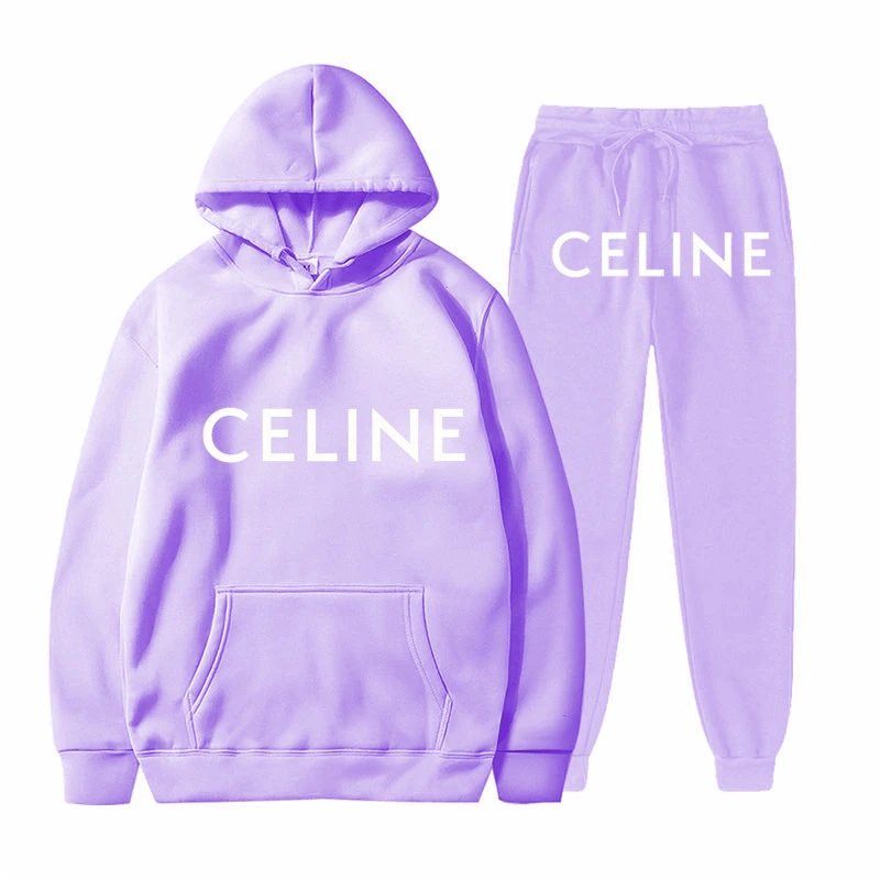 CELINE hoodie suit