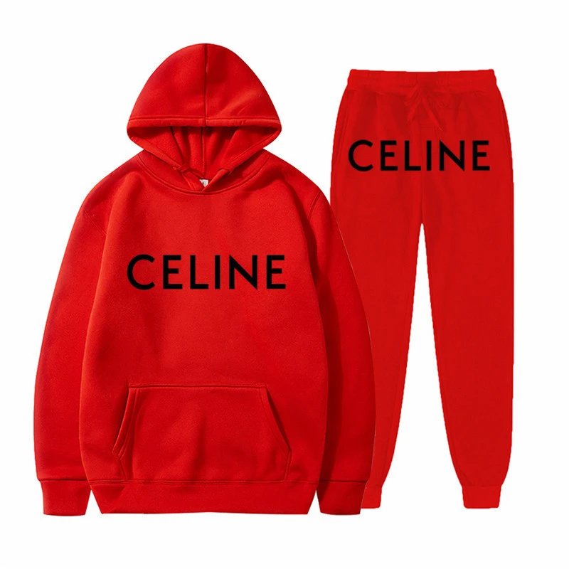 CELINE hoodie suit