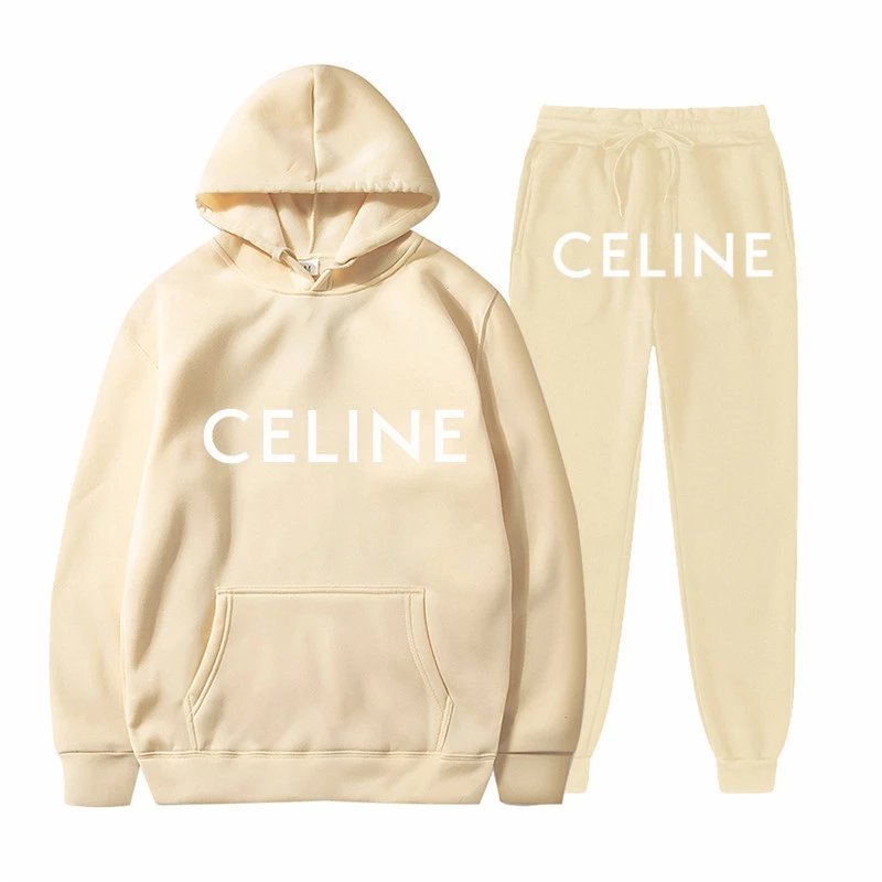 CELINE hoodie suit