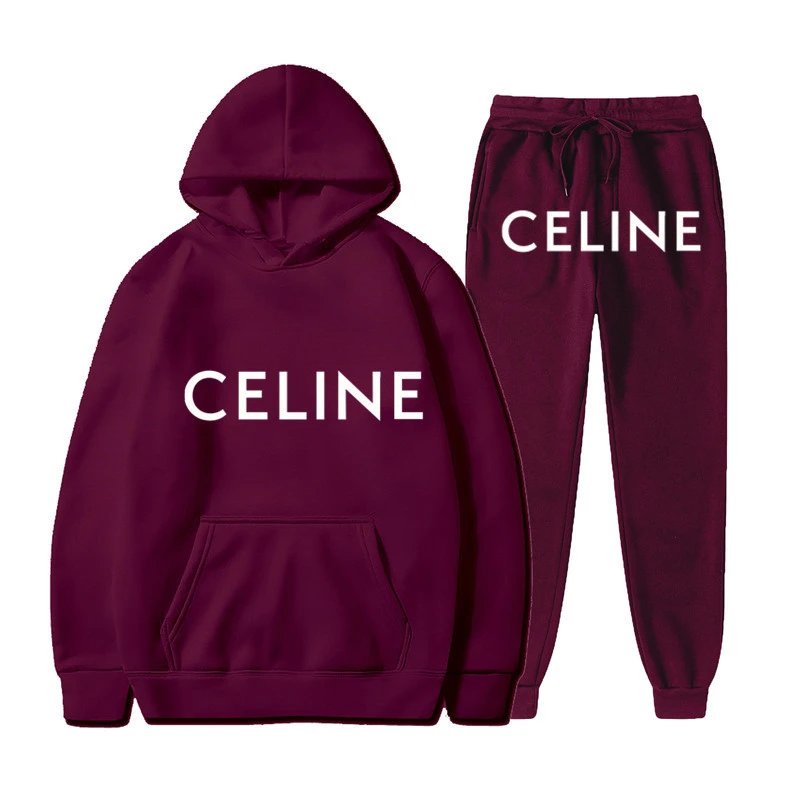 CELINE hoodie suit