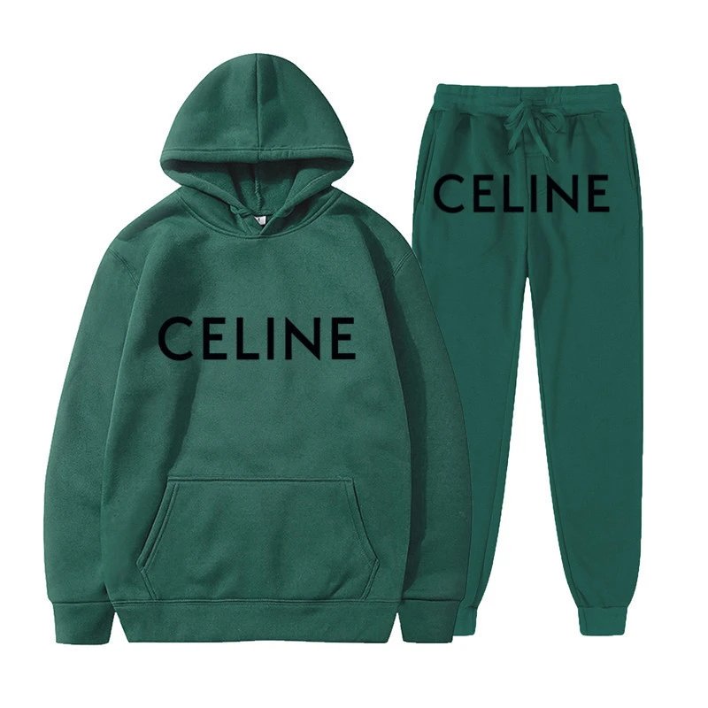 CELINE hoodie suit