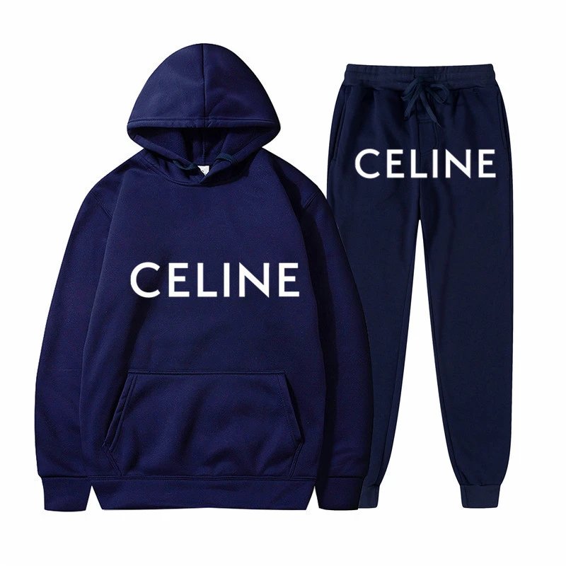 CELINE hoodie suit