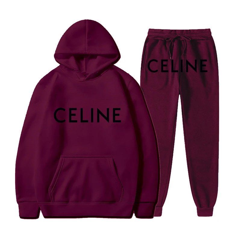CELINE hoodie suit