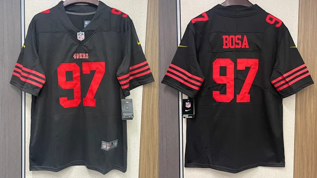 Nike Football Jerseys San Francisco 49ers player-name and number graphics product detail image 11