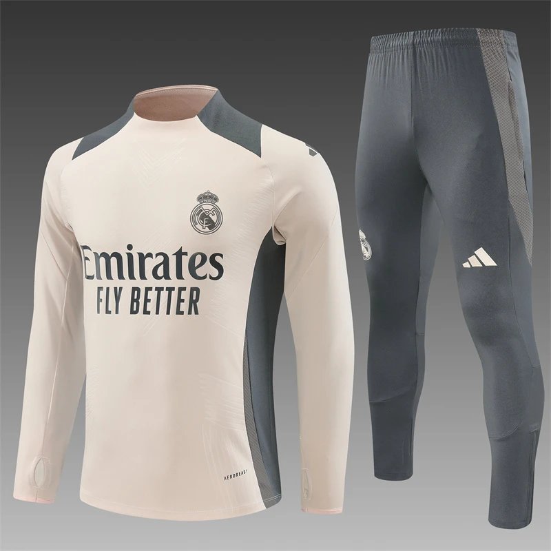High quality jersey long sleeved set for Real Madrid 4