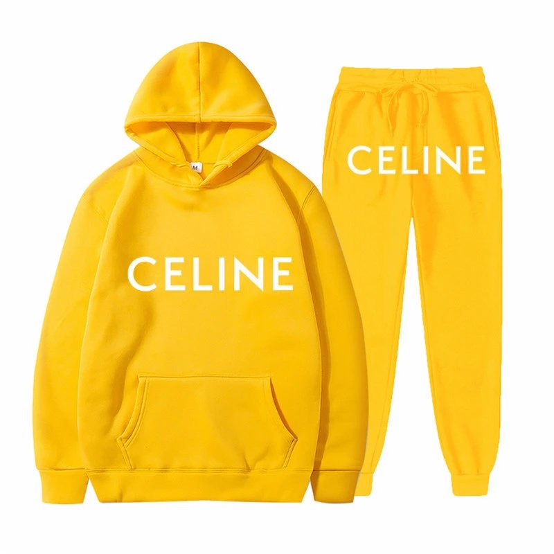 CELINE hoodie suit