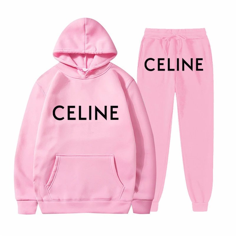 CELINE hoodie suit