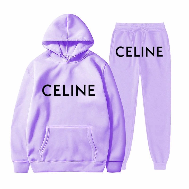 CELINE hoodie suit