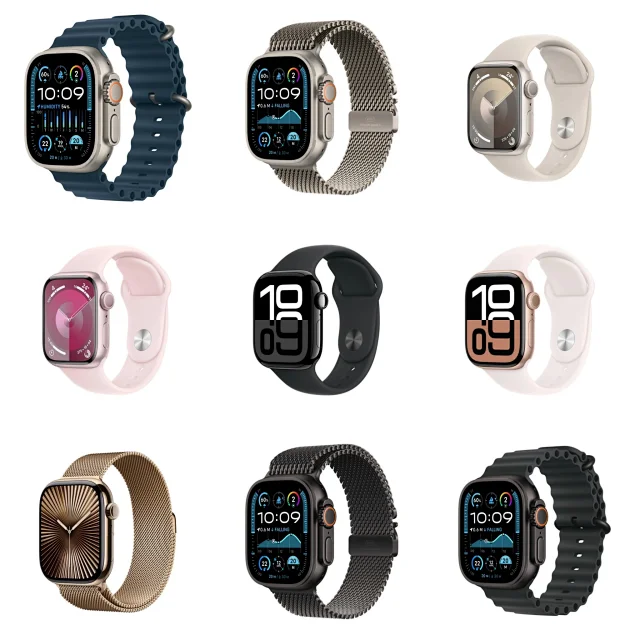Apple Smartwatches rectangular touchscreen smartwatch with interchangeable bands product detail image 1