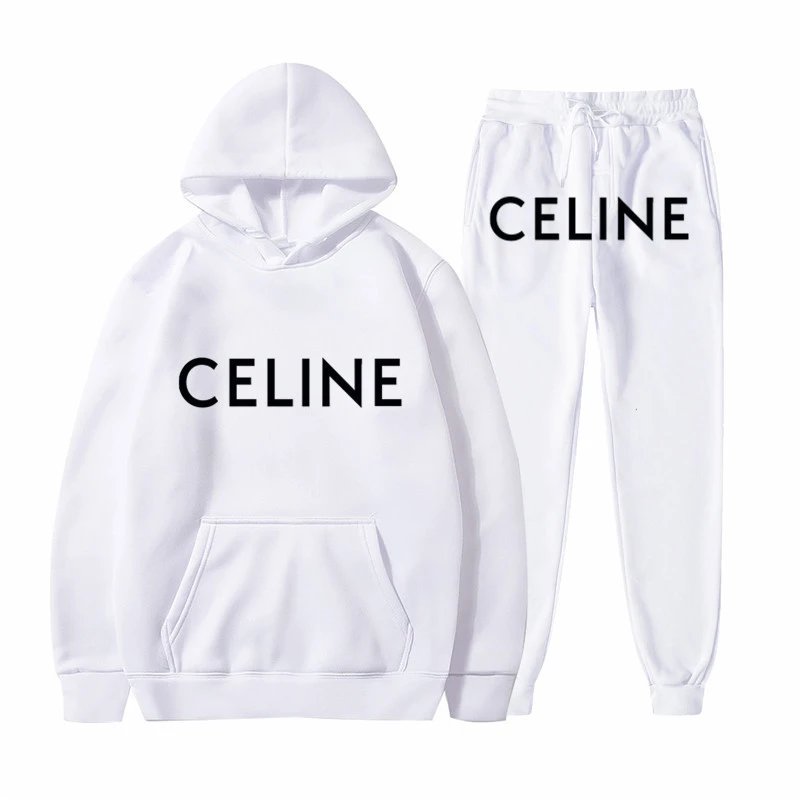 CELINE hoodie suit
