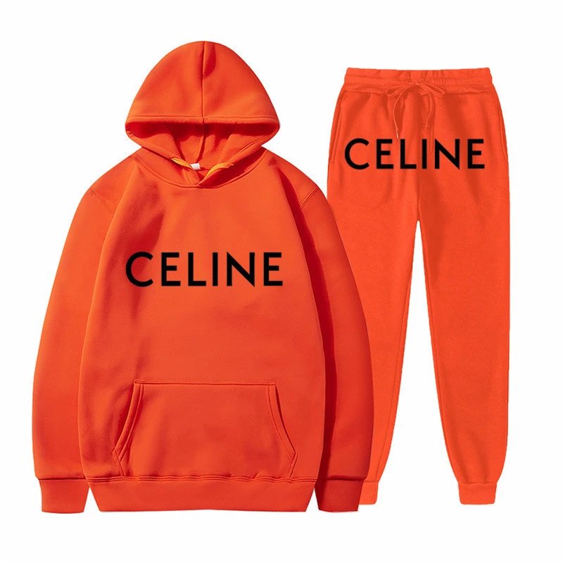 CELINE hoodie suit