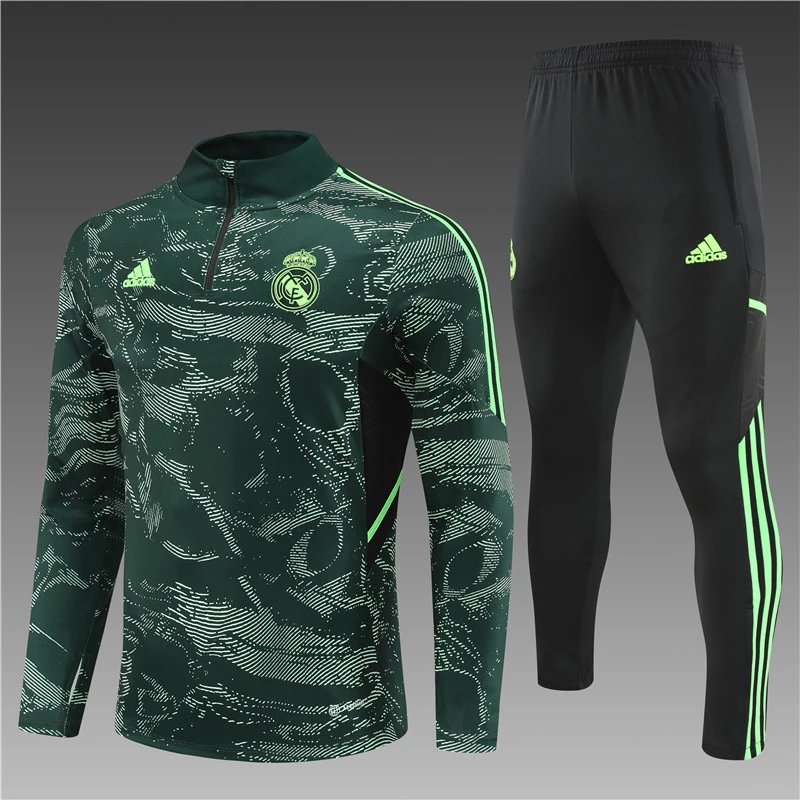 High quality jersey long sleeved set for Real Madrid 6