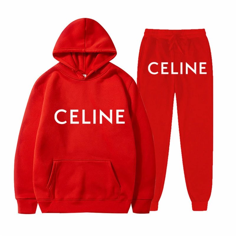 CELINE hoodie suit