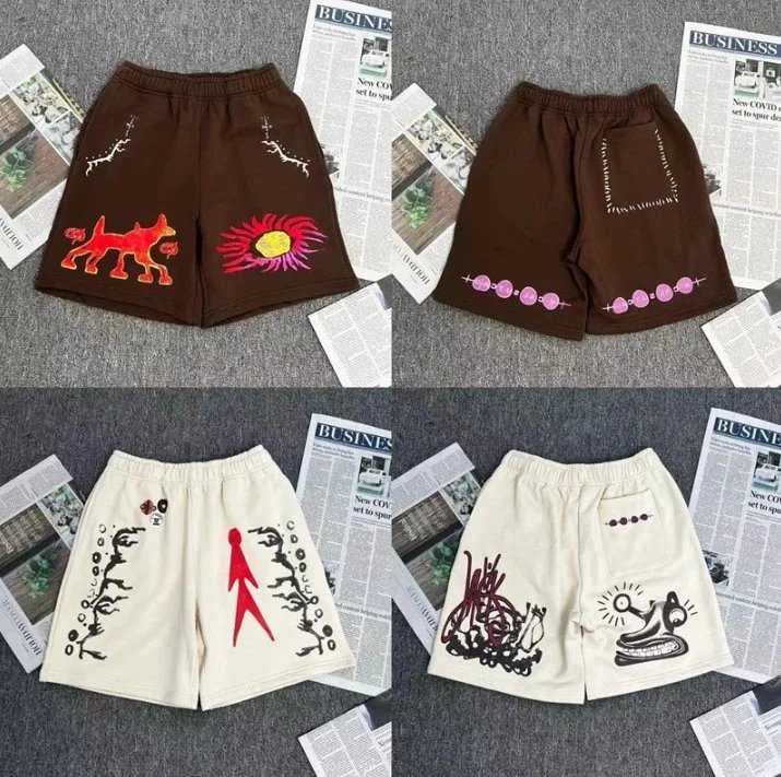 Travis Scott Cactus Jack x McDonald's Shorts Brown