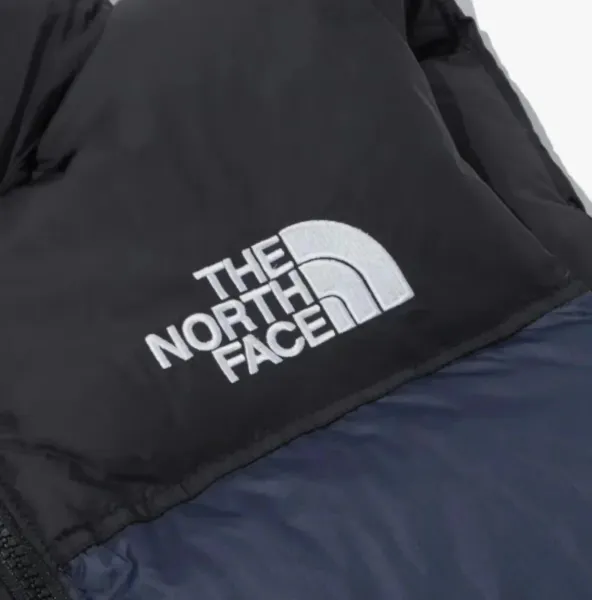 The North Face Nuptse Vest White/Black Down Vest - 9