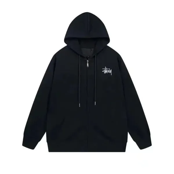 Stussy x Nike Collab Logo Hoodie and Joggers Set Gray/Black - 24