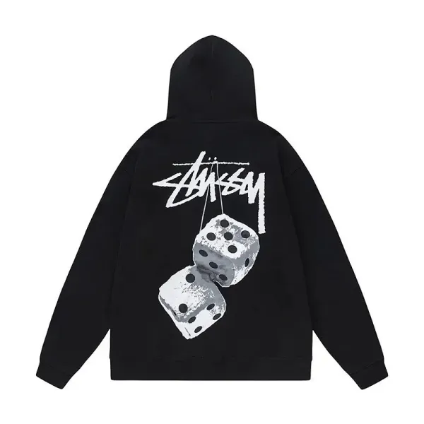 Stussy x Nike Collab Logo Hoodie and Joggers Set Gray/Black - 32