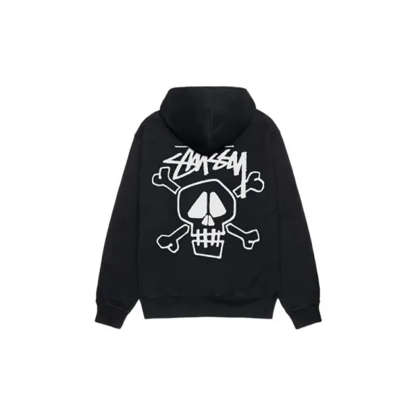 Stussy x Nike Collab Logo Hoodie and Joggers Set Gray/Black - 39