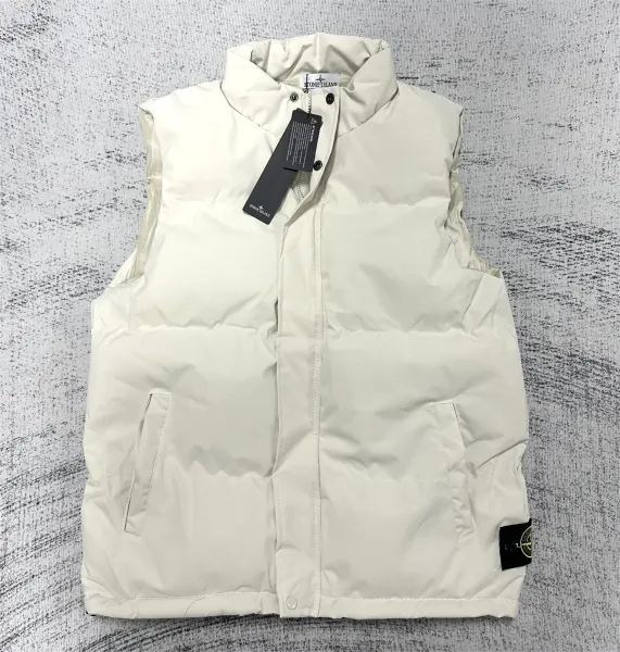 Stone Island Compass Logo Patch Jacket Gray Outerwear - 9