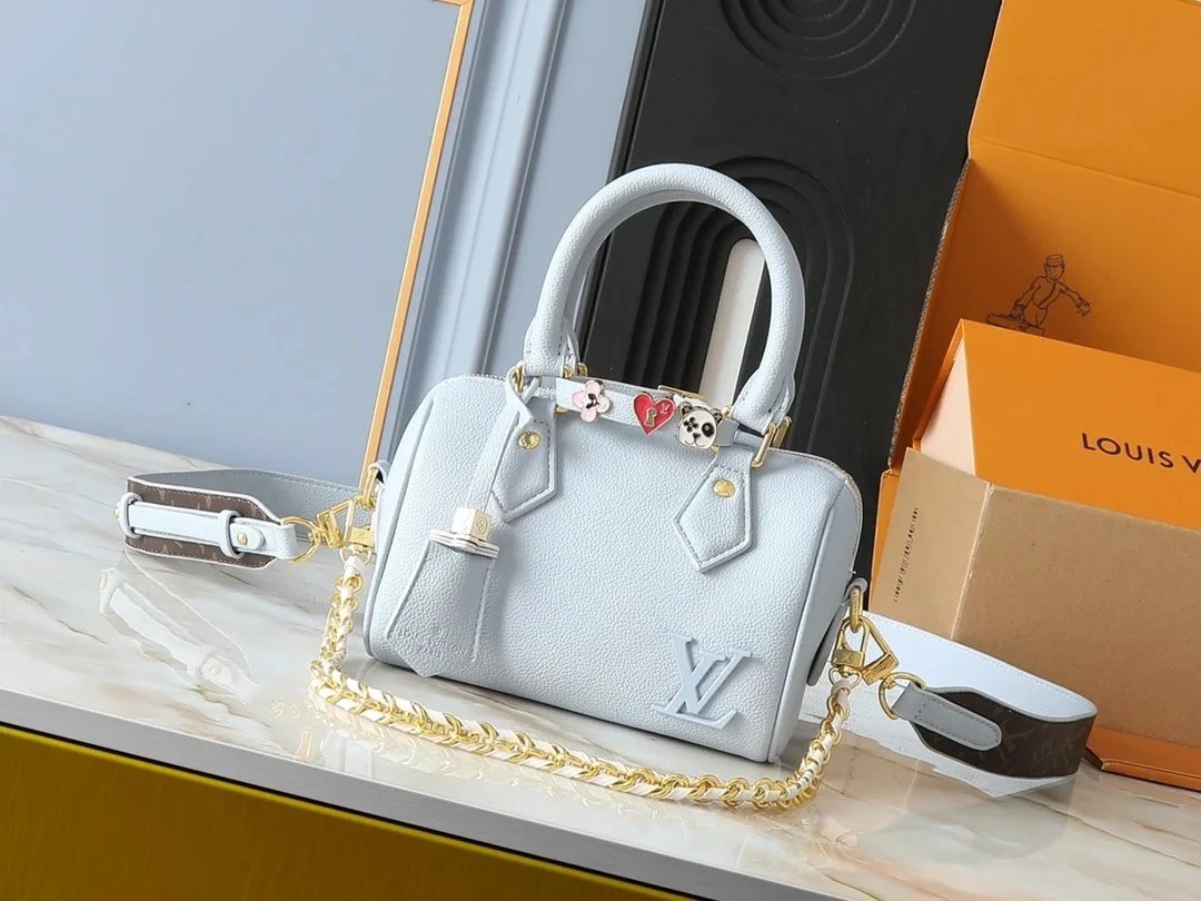 Louis Vuitton Monogram Mini Soft Trunk White Beige Handbag - 10