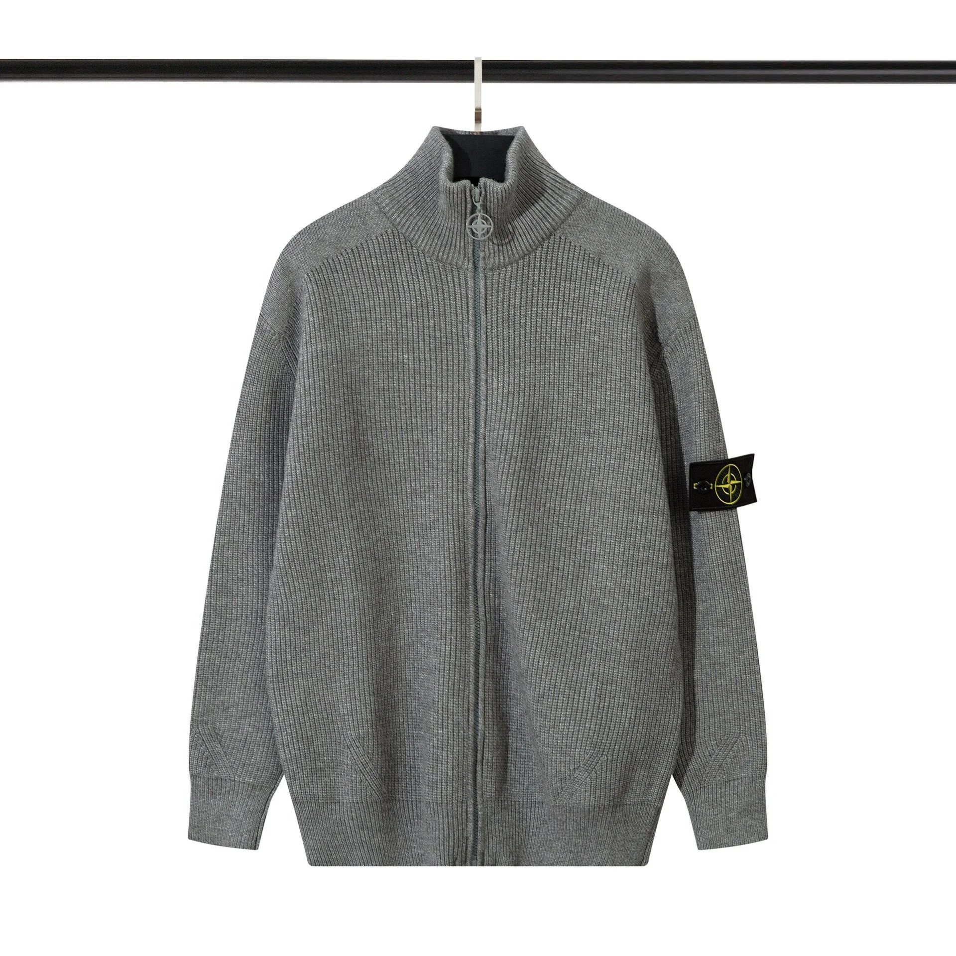 Zipper cardigan sweater 3