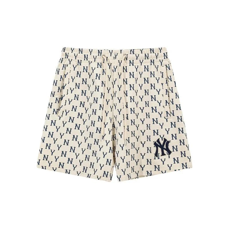MLB New York Yankees Beige Shorts