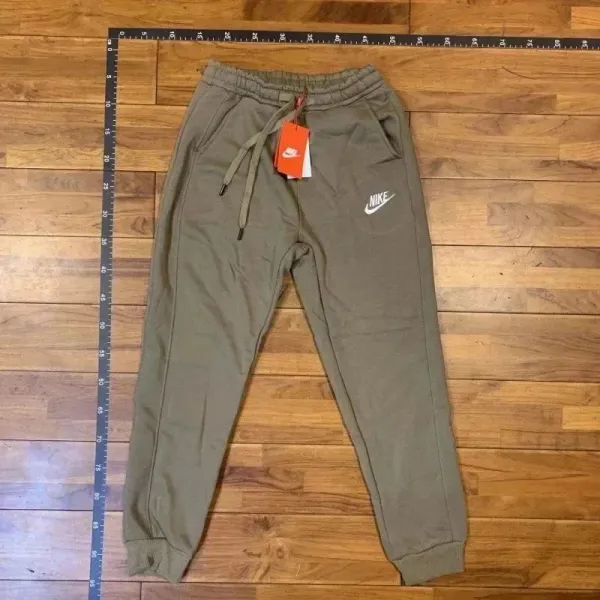 Nike Sportswear Club Fleece Joggers Army Green Sweatpants - 1