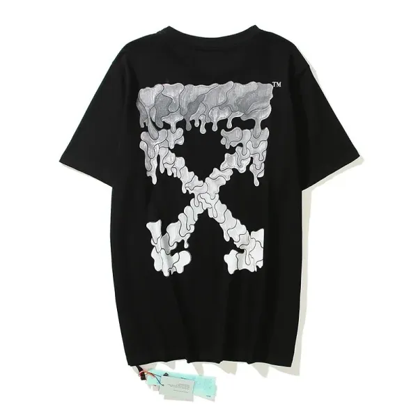 Off-White Melting Arrow Black T-Shirt - 1