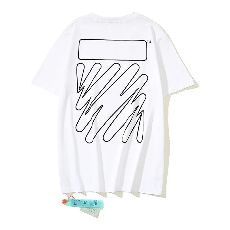 Off-White Diag Arrow Print Black T-Shirt - 10