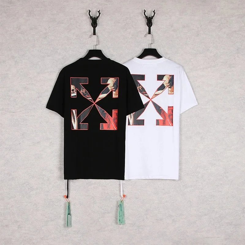 Off-White Scribble Arrow T-Shirt Black and White - 2