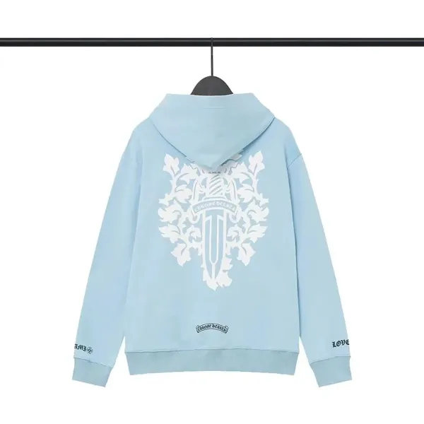 Chrome Hearts American Flag Hoodie Black - 5