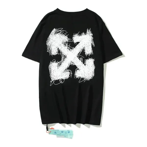 Off-White Scribble Arrow Black T-Shirt - 1