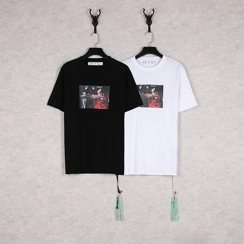 Off-White Scribble Arrow T-Shirt Black and White - 3